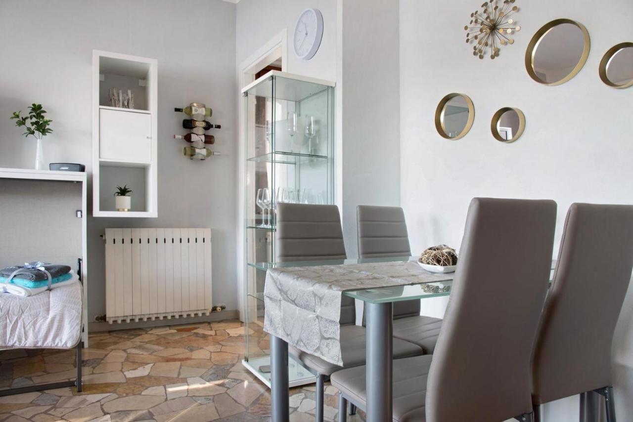 Ferienwohnung Studio Belvedere Brezzo Bagian luar foto
